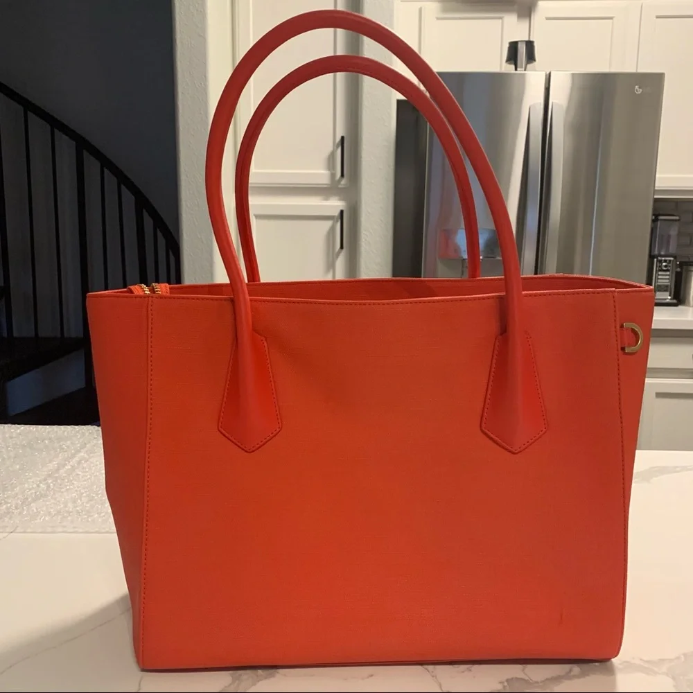 Dagne Dover 15” Tote - Vermilion - Picture 1 of 11